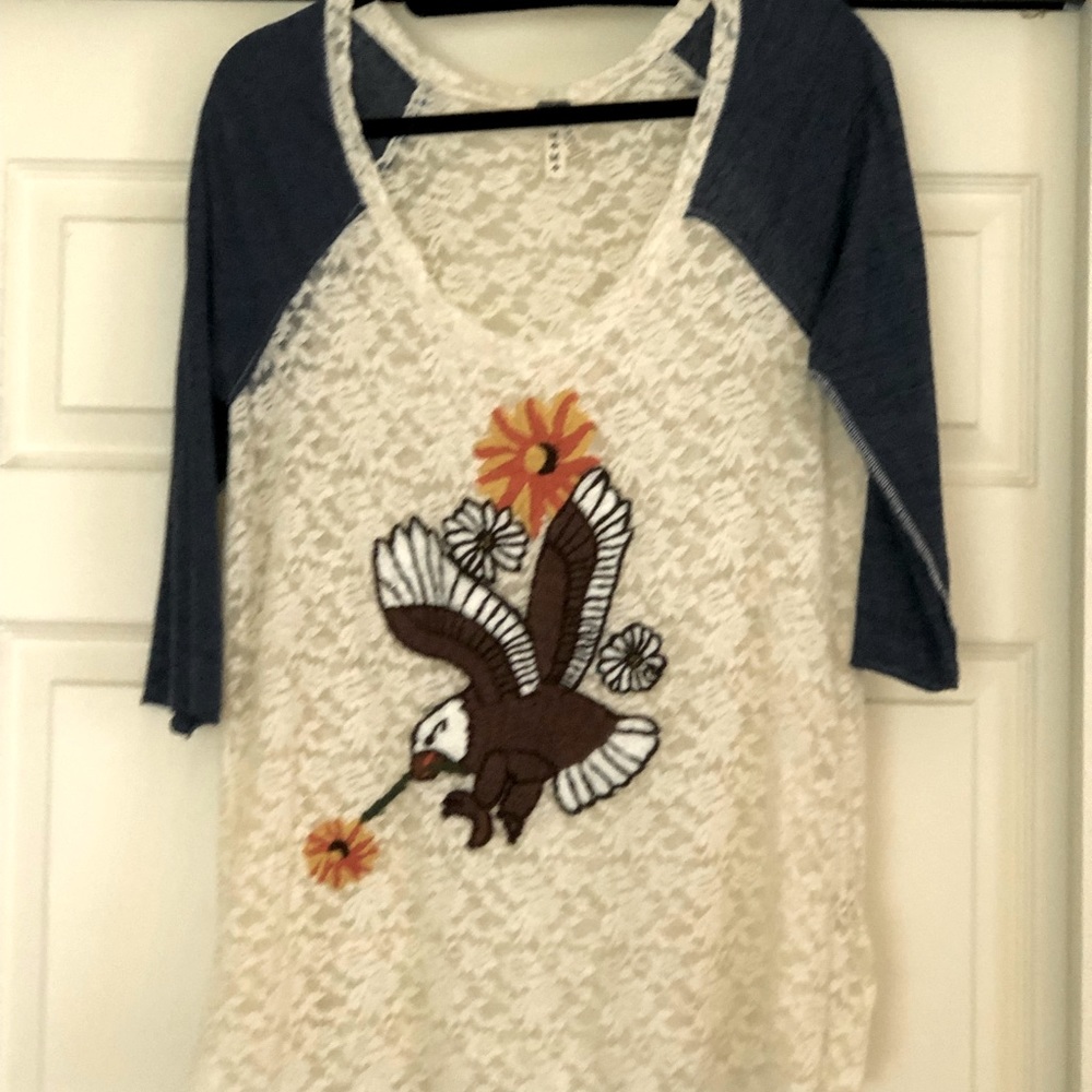 Free people eagle shirt
